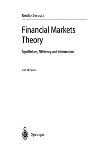 Financial Markets Theory