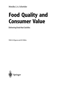 Food Quality and Consumer Value