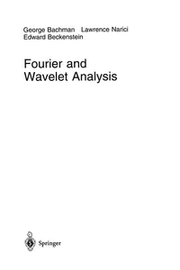 Fourier and Wavelet Analysis