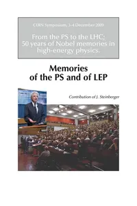 From the PS to the LHC - 50 Years of Nobel Memories in High-Energy Physics