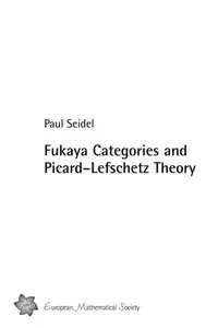 Fukaya categories and Picard-Lefschetz theory