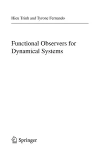 Functional Observers for Dynamical Systems