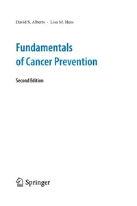 Fundamentals of Cancer Prevention