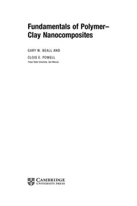 Fundamentals of Polymer-Clay Nanocomposites