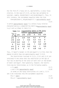 Fuzzy sets and their applications to cognitive and decision processes
