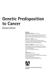 Genetic predisposition to cancer