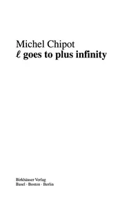 ℓ goes to plus infinity