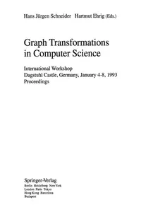 Graph transformations in computer science