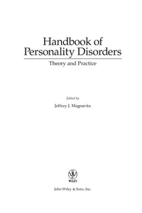 Handbook of personality disorders