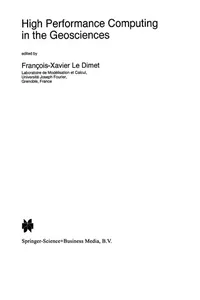 High Performance Computing in the Geosciences