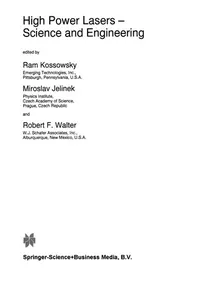 High Power Lasers - Science and Engineering