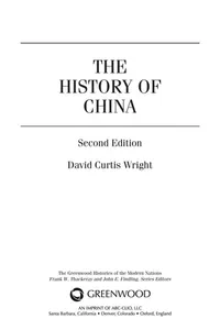The history of China