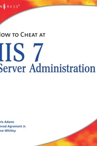 Capa de How to cheat at IIS 7 server administration