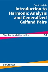 Introduction to harmonic analysis and generalized Gelfand pairs