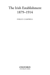 The Irish establishment, 1879-1914
