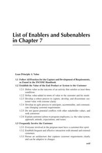 Lean for systems engineering with lean enablers for systems engineering