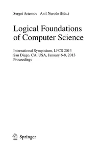Logical Foundations of Computer Science