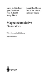 Magnetocumulative Generators