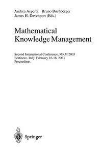 Mathematical knowledge management