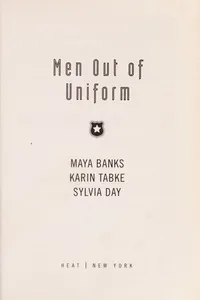 Men Out of Uniform (Includes: Shadow Stalkers, #2)