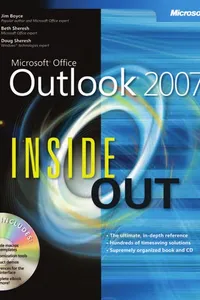 Capa de Microsoft Office Outlook 2007 inside out