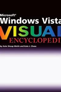 Capa de Microsoft Windows Vista visual encyclopedia