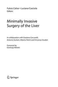 Capa de Minimally Invasive Surgery of the Liver