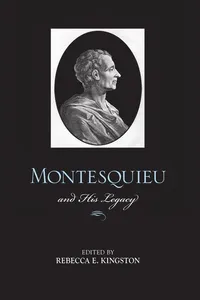 Montesquieu and his legacy