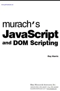 Murach's JavaScript and DOM scripting