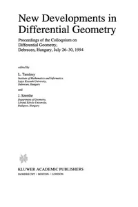 New Developments in Differential Geometry