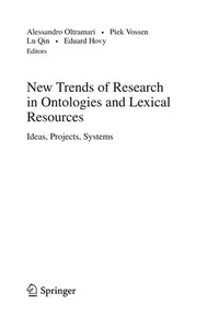 Capa de New Trends of Research in Ontologies and Lexical Resources