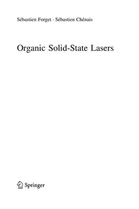 Capa de Organic Solid-State Lasers
