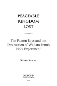 Peaceable kingdom lost