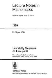 Probability Measures on Groups IX