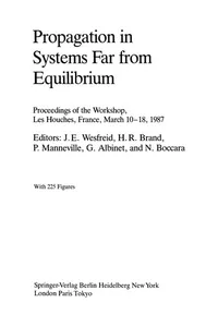Propagation in Systems Far from Equilibrium