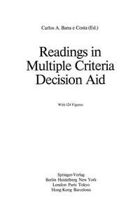 Readings in Multiple Criteria Decision Aid