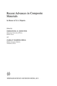 Recent Advances in Composite Materials
