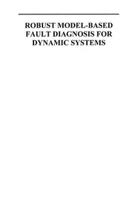 Robust Model-Based Fault Diagnosis for Dynamic Systems
