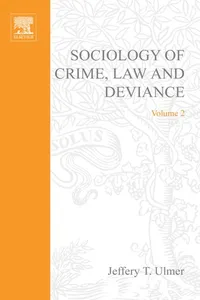 Cover of Sociology of crime, law and deviance