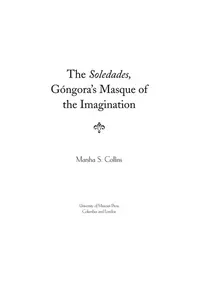 The Soledades, Góngora's masque of the imagination