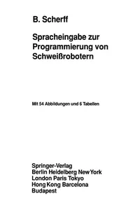 Spracheingabe zur Programmierung von Schweißrobotern