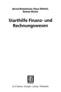Starthilfe Finanz- und Rechnungswesen