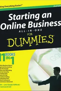 Cover of Starting an online business all-in-one for dummies