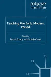 Teaching the early modern period