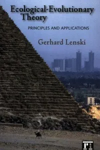 Ecological-Evolutionary Theory