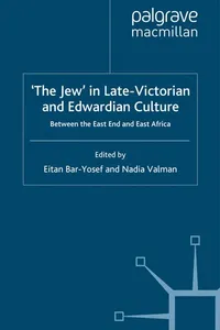 "The Jew" in late-Victorian and Edwardian culture