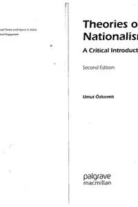 Theories of nationalism