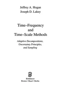 Time-frequency and time-scale methods