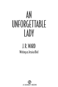 Capa de An unforgettable lady