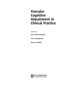 Vascular cognitive impairment in clinical practice